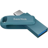 SanDisk Ultra Dual Drive Go 64 GB, USB-Stick blaugrün