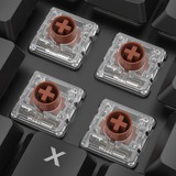 Sharkoon PureWriter W65, Tastatur schwarz, DE-Layout, Kailh Choc V2 Low Profile Brown