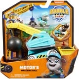 Spin Master Rubble & Crew - Abrissbirnen-Baufahrzeug mit Motor-Figur, Spielfahrzeug 