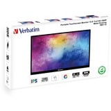 Verbatim PMT-15, LED-Monitor 39.5 cm (15.6 Zoll), schwarz, FullHD, IPS, USB-C, HDR