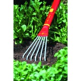 WOLF-Garten Kleinfächerbesen LD-M, multi-star rot/schwarz, 11,5cm