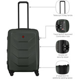 Wenger Prymo Medium, Schalenkoffer, Trolley anthrazit, 59 Liter