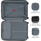 Wenger Prymo Medium, Schalenkoffer, Trolley anthrazit, 59 Liter
