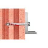fischer Langschaftdübel DuoXpand 10x140 FUS hellgrau/rot, 50 Stück