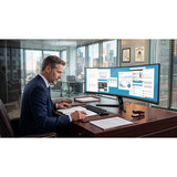 iiyama ProLite XCB4994DQSU-B1, LED-Monitor 124 cm (49 Zoll), schwarz (matt), DQHD, VA, Curved, HDMI, DP, USB-C, USB-Hub, 120Hz Panel