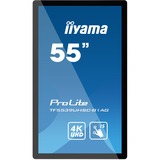 iiyama TF5539UHSC-B1AG, Public Display schwarz, UltraHD/4K, IPS, IP54