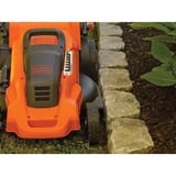 BLACK+DECKER Rasenmäher LM2000 orange/schwarz, 2.000 Watt, 3-in-1 Funktionalität