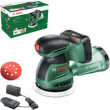 Bosch Heimwerken & Garten Akku-Exzenterschleifer EasyOrbit 18V-10, 18Volt grün, Li-Ionen Akku 2,0Ah, POWER FOR ALL ALLIANCE