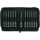 Bosch Heimwerken & Garten Präzisions-Schraubendreher Set, 13 teilig grün/schwarz