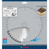 Bosch Professional PRO Wood Kreissägeblatt, Ø 230mm, 48Z Bohrung 30mm, für Handkreissägen