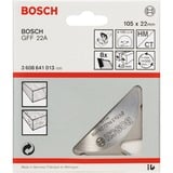 Bosch Professional Schlitzfräser Ø 105mm x 22mm, 8Z für Flachdübelfräse GFF 22 A Professional