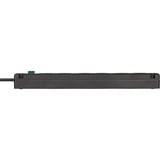 Brennenstuhl Bremounta Steckdosenleiste 5-fach, 2x USB-C schwarz, 3 Meter Kabel, 2x USB, mit Sicherheitsschalter