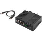 Digitus Gigabit Ethernet PoE Splitter, Industrial, 60 W, PoE-Splitter 