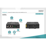 Digitus Gigabit Ethernet PoE Splitter, Industrial, 60 W, PoE-Splitter 