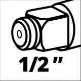 Einhell Akku-Schlagschrauber IMPAXXO 18/230 Professional, 1/2" rot/schwarz, ohne Akku und Ladegerät