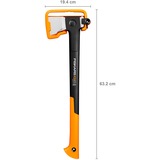 Fiskars X-series X24 Spaltaxt mit S-Klinge, Axt/Beil schwarz/orange