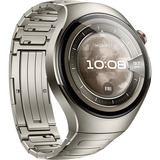 Huawei Watch 5 46mm (Rates-L29M), Smartwatch silber, Titan-Armband, Gehäuse aus Titanium