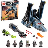 LEGO 75314 Star Wars Angriffsshuttle aus The Bad Batch, Konstruktionsspielzeug Bauset für Kinder ab 9 Jahren mit 5 Klon-Minifiguren und Gonk-Droiden