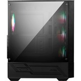 MSI MAG FORGE 112R  , Tower-Gehäuse schwarz, Tempered Glass