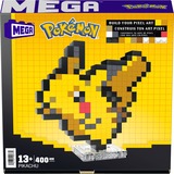 Mattel MEGA Pokémon Pikachu Bauspielzeug-Set für Sammler, Konstruktionsspielzeug 400 Teile