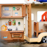 Moose Toys Bluey - Campervan-Spielset, Spielfahrzeug 
