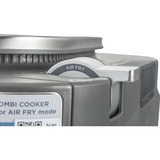 Ninja Combi 12-in-1 Multikocher & Heißluftfritteuse SFP700EU, Mini-Backofen grau/edelstahl, 1.780 Watt, Backraum 12,5 Liter
