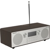 Panasonic RF-D100BTEGT, Radio schwarz/silber, DAB+, FM, Bluetooth