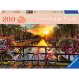 Ravensburger Feel Well & Puzzle - Fahrräder in Amsterdam 200 Teile