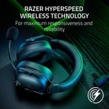 Razer BlackShark V2 HyperSpeed, Gaming-Headset schwarz, Bluetooth, USB-A