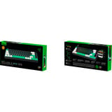 Razer Reclusa X Mini 65, Gaming-Tastatur schwarz/mehrfarbig, DE-Layout, Razer Orange Gen-3
