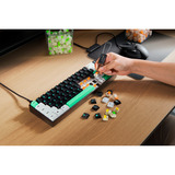 Razer Reclusa X Mini 65, Gaming-Tastatur schwarz/mehrfarbig, DE-Layout, Razer Orange Gen-3