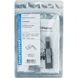 SMARTKEEPER ESSENTIAL DisplayPort Lock (DL04) + Lock Key Mini (U04), Einsteckschloss Farbcode Grau, 4 Stück + 1 Schlüssel