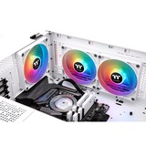Thermaltake CT140 ARGB Sync PC Cooling Fan White, Gehäuselüfter weiß, 2er Pack, 140 mm