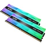 ADATA DIMM 32 GB DDR5-7200 (2x 16 GB) Dual-Kit, Arbeitsspeicher silber, AX5U7200C3416G-DCLANRSG, XPG Lancer Neon RGB, INTEL XMP, AMD EXPO