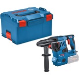 Bosch Akku-Bohrhammer GBH 18V-28 C Professional solo, 18Volt blau/schwarz, ohne Akku und Ladegerät, mit Bluetooth, in L-BOXX