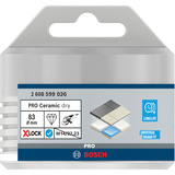 Bosch Professional PRO Ceramic dry X-LOCK Trockenbohrkrone, Ø 83mm, Bohrer 