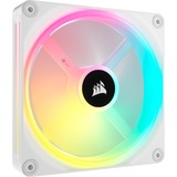 Corsair iCUE LINK QX140 RGB 140-mm-PWM-Lüfter, Gehäuselüfter weiß, Erweiterungskit, 140 mm