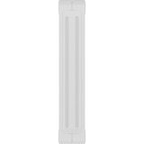Corsair iCUE LINK QX140 RGB 140-mm-PWM-Lüfter, Gehäuselüfter weiß, Erweiterungskit