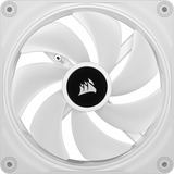 Corsair iCUE LINK QX140 RGB 140-mm-PWM-Lüfter, Gehäuselüfter weiß, Erweiterungskit, 140 mm