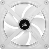 Corsair iCUE LINK QX140 RGB 140-mm-PWM-Lüfter, Gehäuselüfter weiß, Erweiterungskit, 140 mm