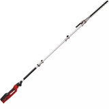 EINHELL Elektro-Stab-Heckenschere / -Säge GC-HC 90/2046 T rot/schwarz, 900 Watt, 2in1-Gerät: Teleskop-Heckenschere und Hochentaster