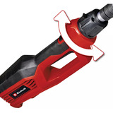 EINHELL Elektro-Stab-Heckenschere / -Säge GC-HC 90/2046 T rot/schwarz, 900 Watt, 2in1-Gerät: Teleskop-Heckenschere und Hochentaster