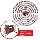 EINHELL Power X-Change Akku-Autokompressor CE-CC 18/23 D Li-Solo, 18Volt rot/schwarz, ohne Akku und Ladegerät