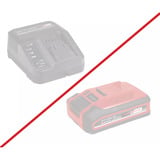 EINHELL Power X-Change Akku-Autokompressor CE-CC 18/23 D Li-Solo, 18Volt rot/schwarz, ohne Akku und Ladegerät