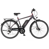 FISCHER Fahrrad Viator 1.0 Herren (2022), Pedelec anthrazit, 50 cm Rahmen, 28"