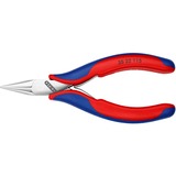 KNIPEX Elektronikzangen-Set 002016, 7-teilig rot/blau