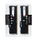 Kingston FURY DIMM 32 GB DDR5-5600 (2x 16 GB) Dual-Kit, Arbeitsspeicher schwarz, KF556C36BBEAK2-32, FURY Beast RGB, INTEL XMP, AMD EXPO