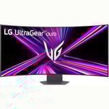 LG UltraGear 45GX950A-B OLED, Gaming-Monitor 113 cm (44.5 Zoll), dunkelgrau, WUHD, Curved, Dual Mode (330Hz/165Hz), 330Hz Panel