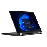 Lenovo ThinkPad L13 2-in-1 G5 (21LM0027GE), Notebook schwarz, Intel® Core™ Ultra 7 165U, Intel® Graphics, 32 GB LPDDR5, 1 TB (1 TB SSD), Windows 11 Pro 64-Bit