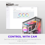 NZXT F140 RGB, Gehäuselüfter weiß, 140 mm
